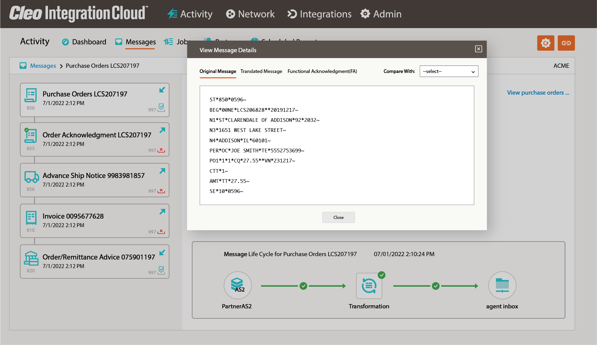 API & EDI Automation