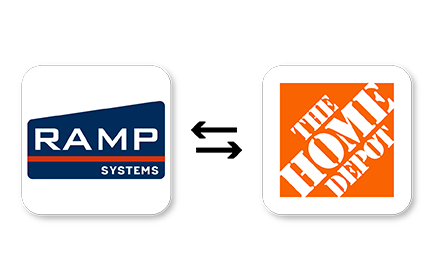 Ramp Systems Home Depot Integration