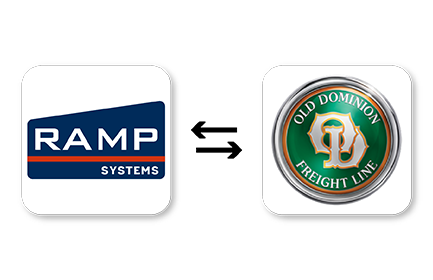 Ramp Systems Old Dominion Integration