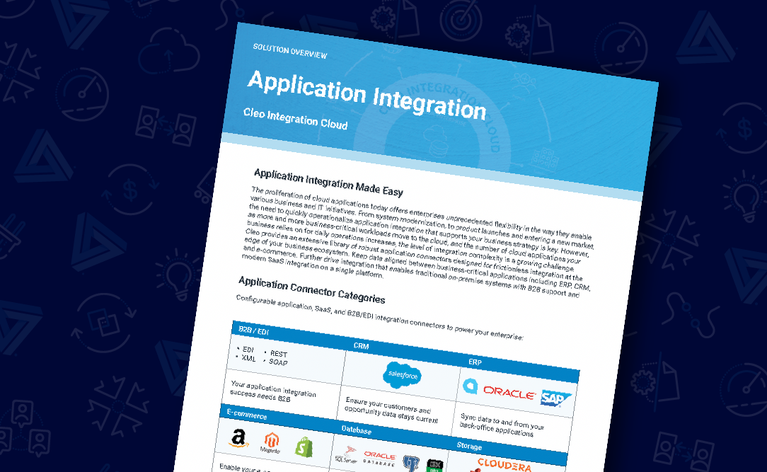 cleo-data-sheets-application-integration