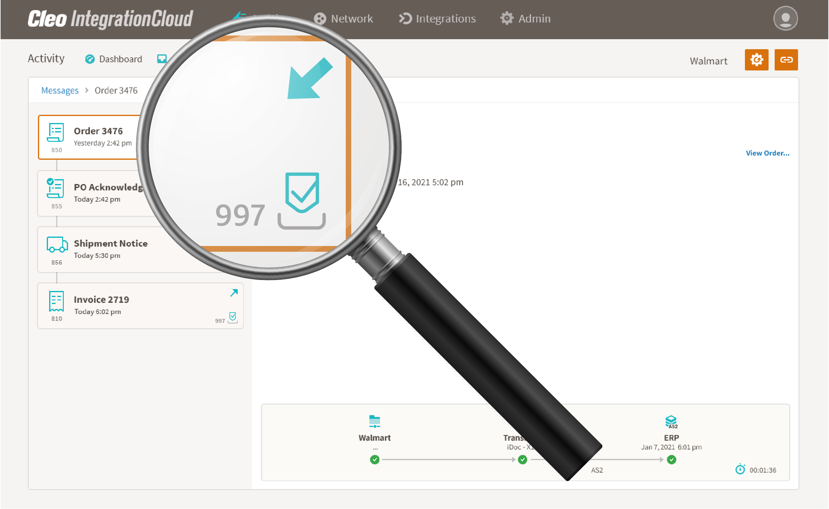 Avoiding black box integration with glass box integration
