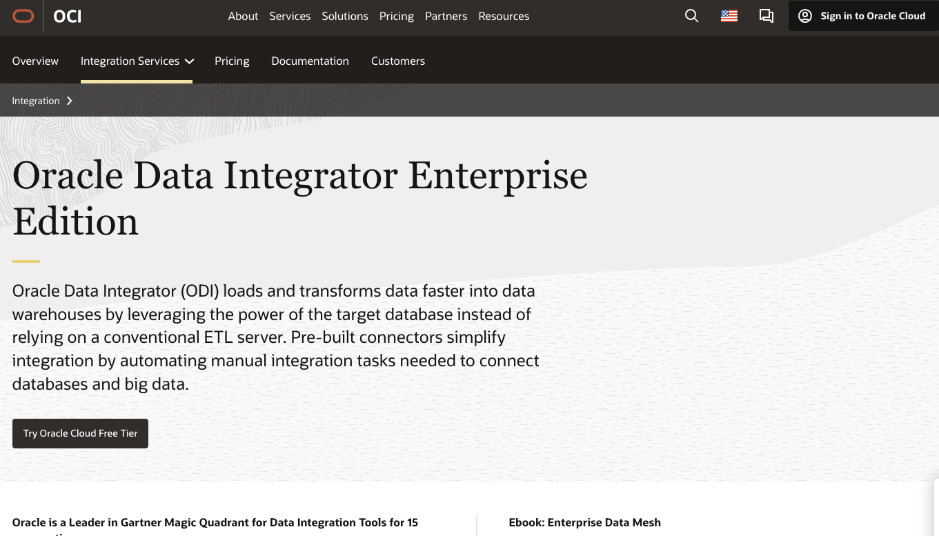 Oracle Data Integrator