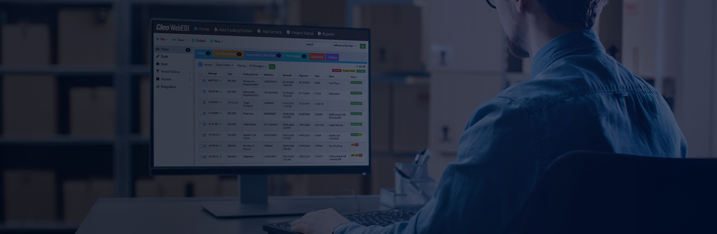 Procurement Automation Computer Header