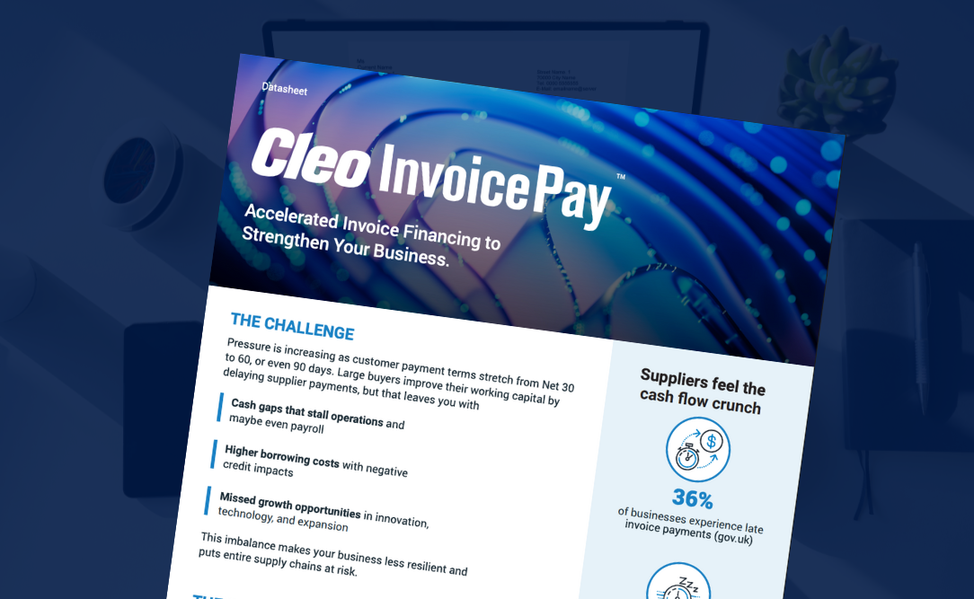 Cleo InvoicePay Data Sheet Thumbnail