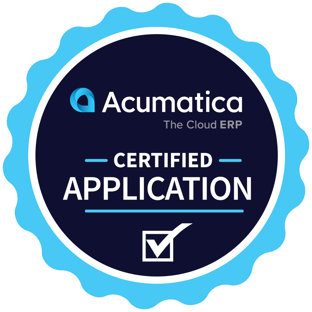 Acumatica certified badge