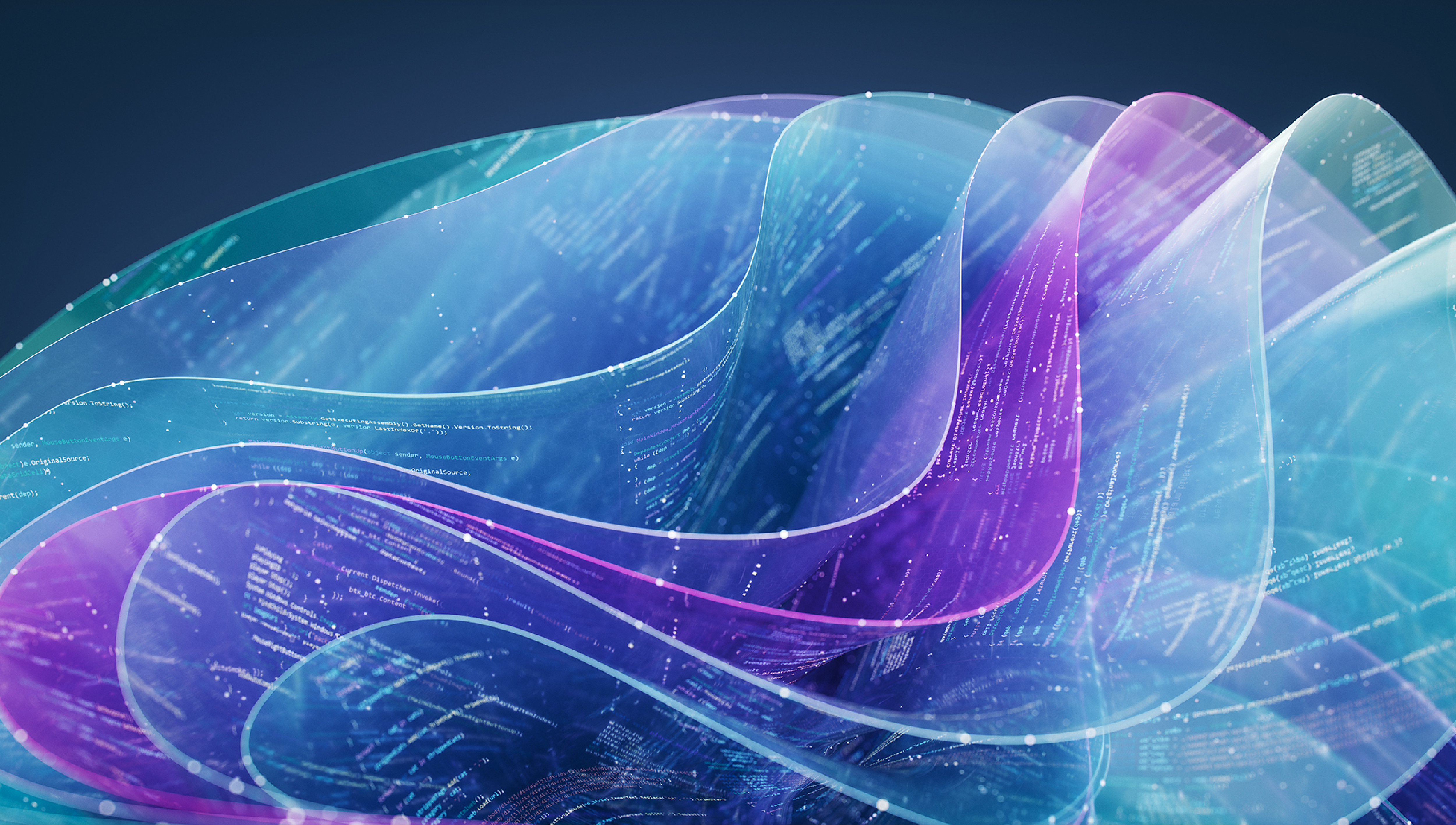 data flowing
