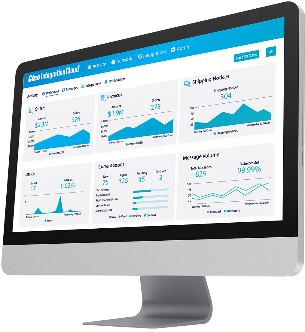 Cleo Integration Cloud Screenshot
