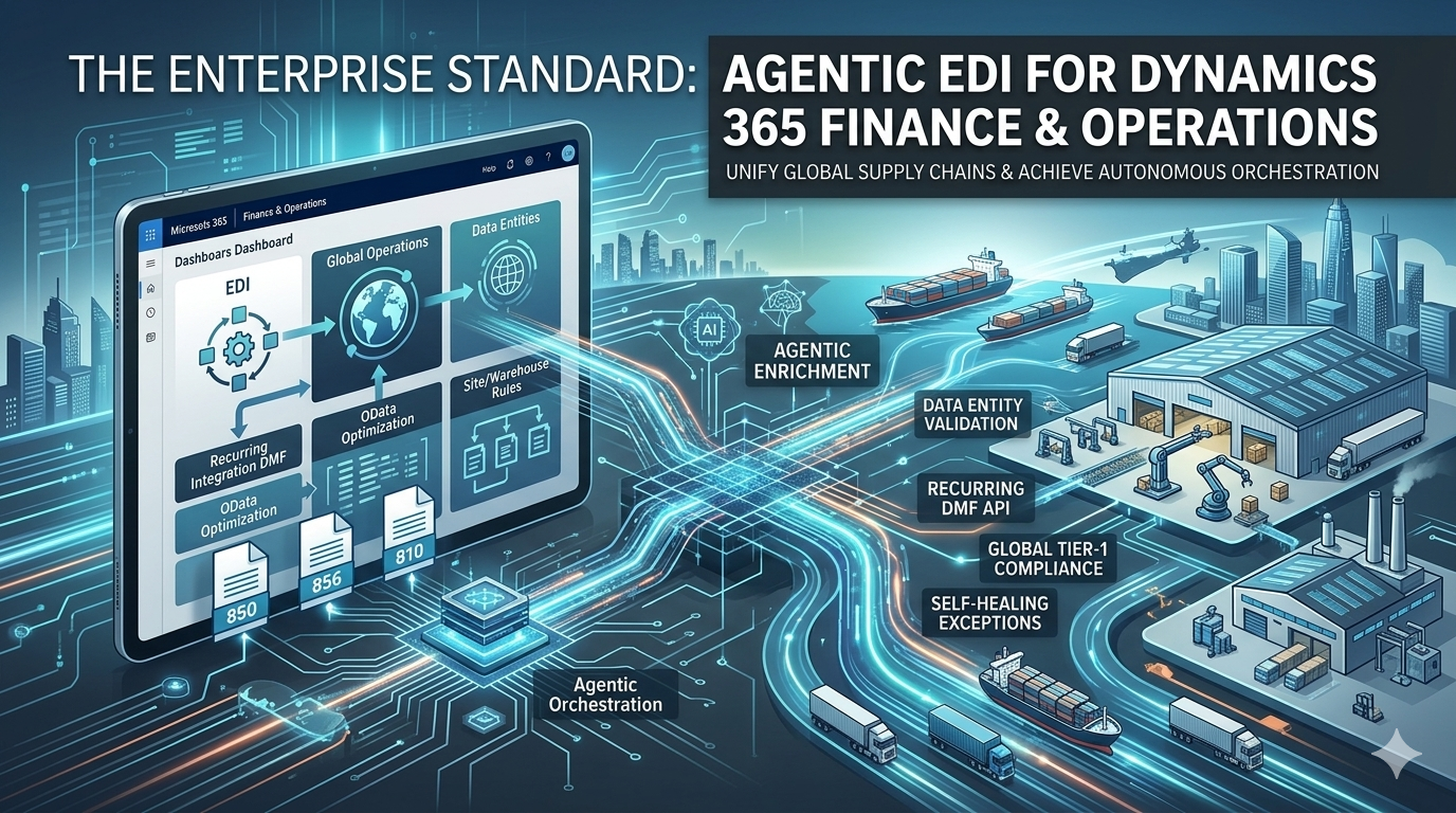 Agentic EDI for Dynamics 365 Finance & Operations Cleo