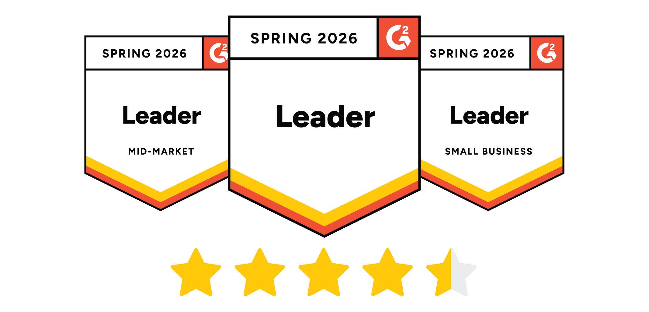 G2 tri-badge grid leader