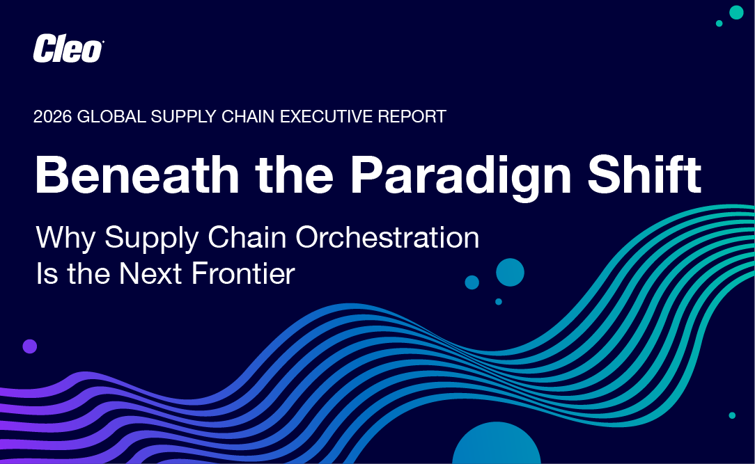 2026 Cleo Supply Chain Executive Report