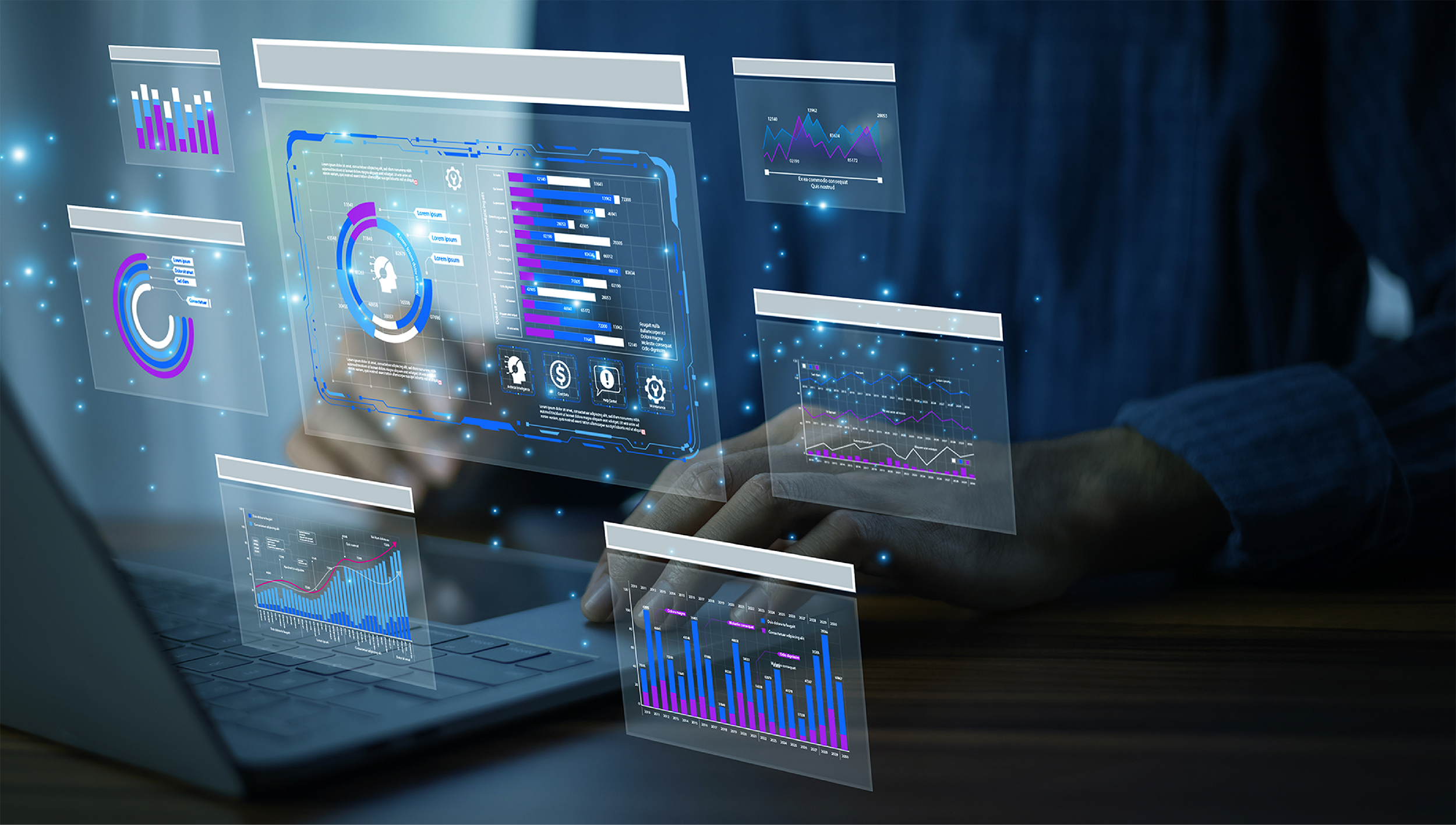 Person integrating ERP TMS WMS