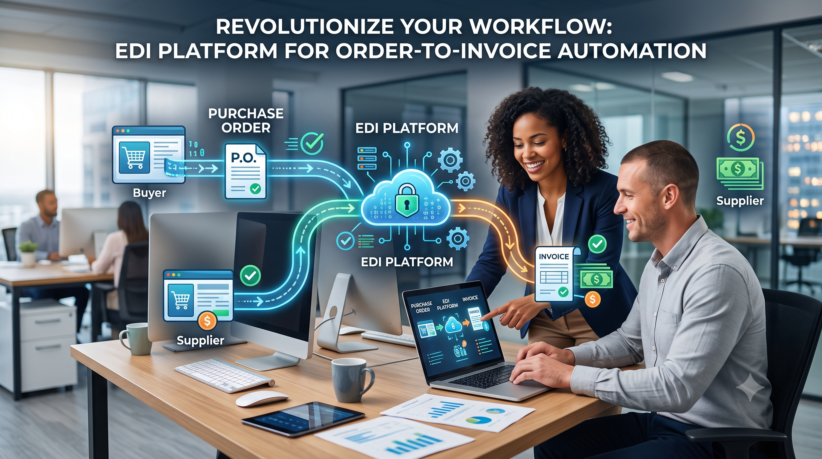 EDI Platform for Order-to-Invoice Automation