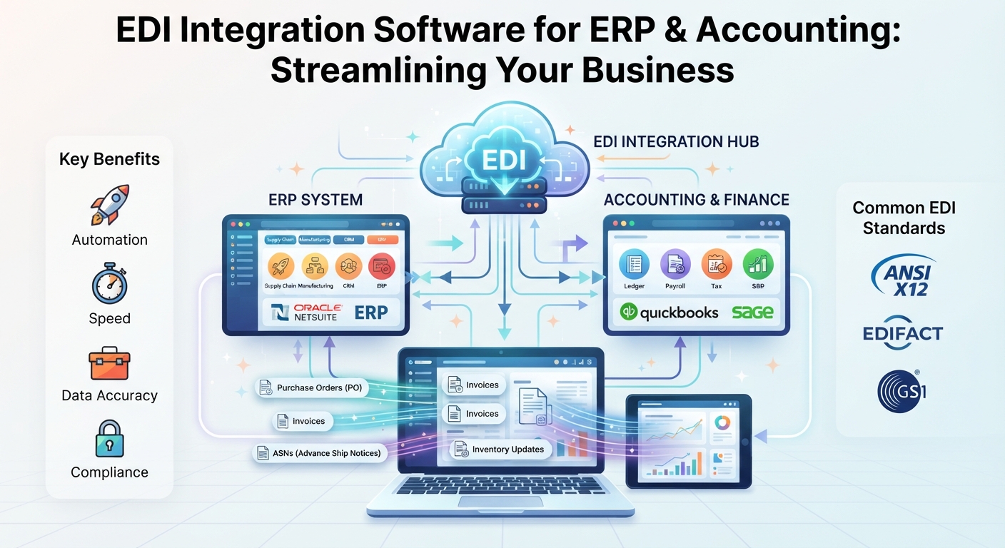 EDI Integration Software for ERP & Accounting