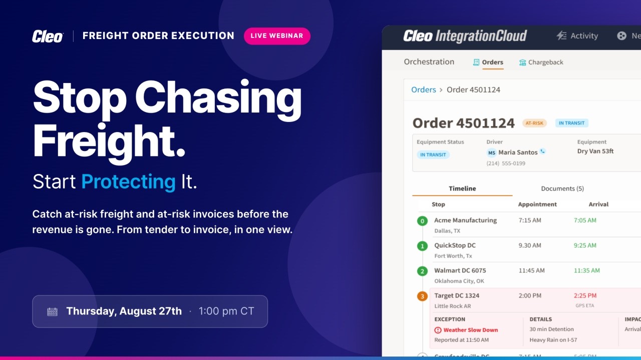 Freight Order Execution