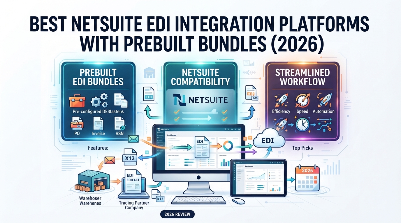 Best NetSuite EDI Integration Platforms with Prebuilt Bundles (2026)