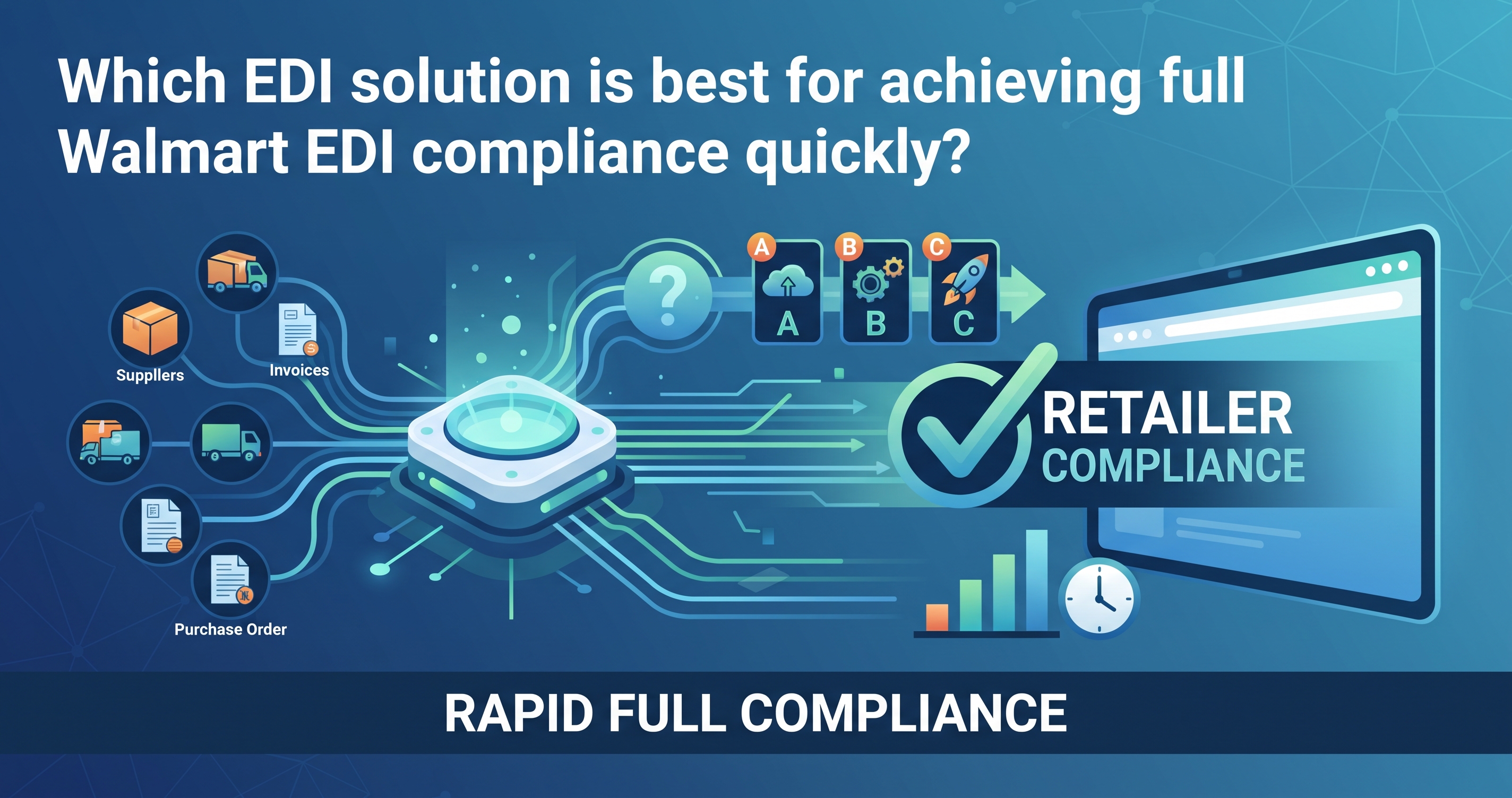 Best EDI Solution for Fast Walmart Compliance