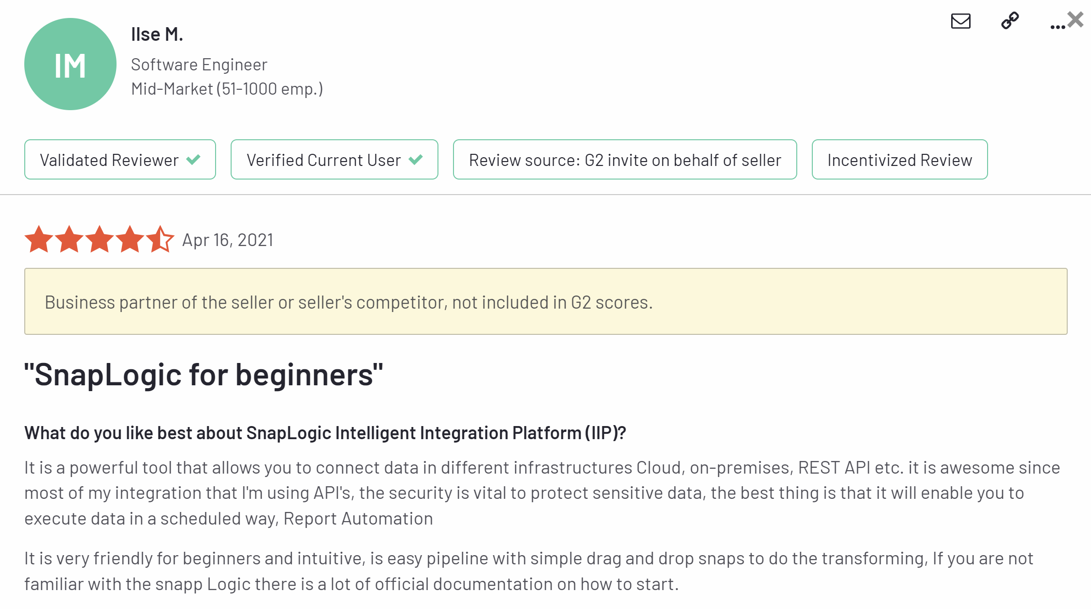 Snaplogic Review