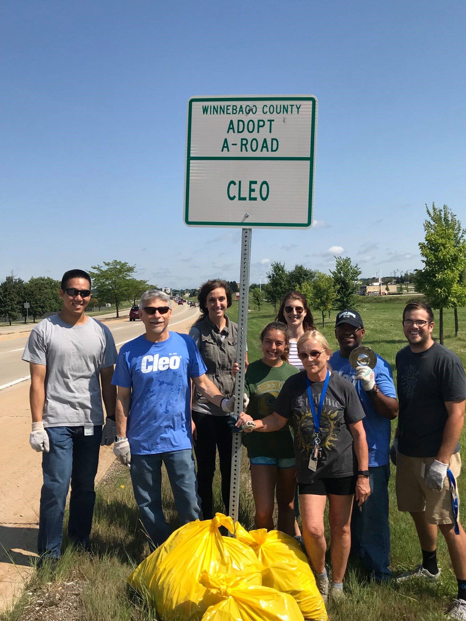 Cleo Cares 2018: Illinois roadway cleanup