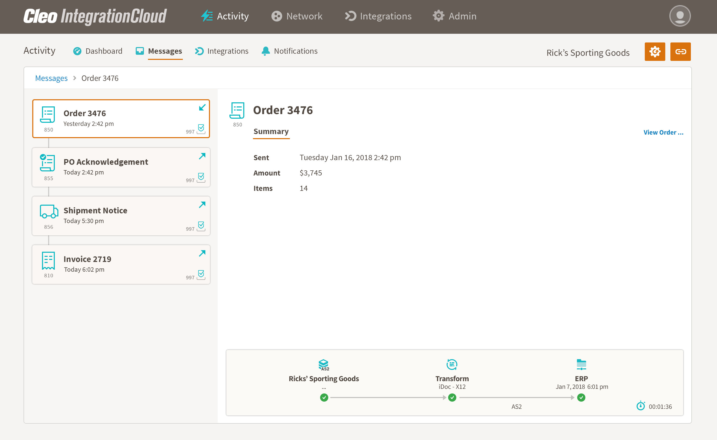 Manufacturing EDI Process