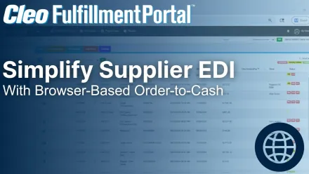 Simplify Supplier EDI with Browser-Based Order-to-Cash
