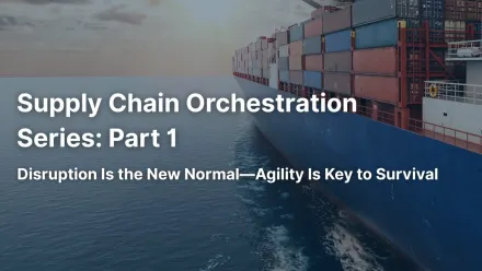 Disruption Is the New Normal—Agility Is Key to Survival