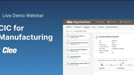 CIC for Manufacturing—Live Demo Webinar